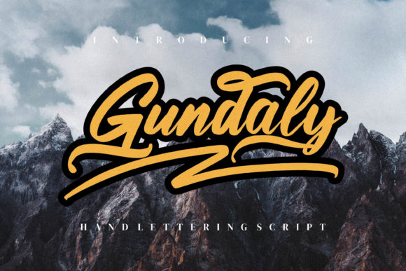 [Creativefabrica] Gundaly Font_0.jpg